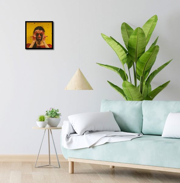 Plakat 30x30cm Dotyk Ekspresji Własnej zdjęcie 4