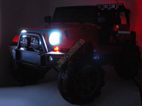 Duże Auto J E E P Hellcat miękkie koła EVA PA0123 na Arena.pl