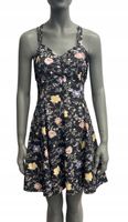 MISSGUIDED FLORAL CROSS BACK SUKIENKA ROZMIAR 38