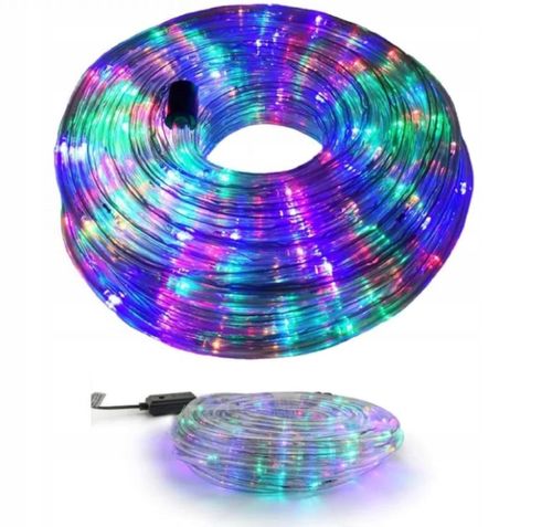 WĄŻ ŚWIETLNY 10M LED MULTI-KOLOR na Arena.pl