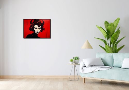 Plakat 70x50cm Czerwona Diablica na Arena.pl