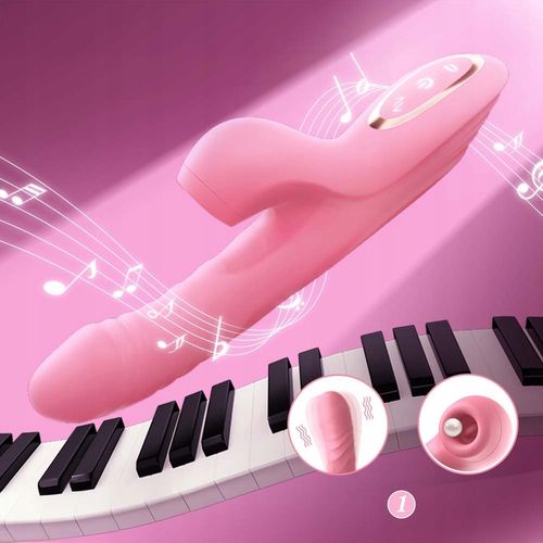 wibrator damski do lechtaczki z funkcją lizania ssania i pchania 10wibracji na Arena.pl