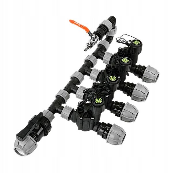 ELEKTROZAWÓR Z REGULACJĄ PRZEPŁYWU DO NAWADNIANIA 2 X GZ 1 CAL 10 BAR zdjęcie 5