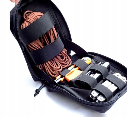 Apteczka Saszetka wojskowa taktyczna MOLLE kieszeń  C51_Czarny na Arena.pl