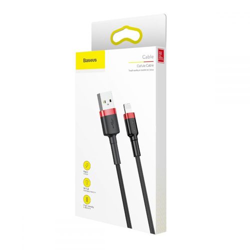 BASEUS CAFULE LIGHTNING CABLE 200CM RED/BLACK na Arena.pl