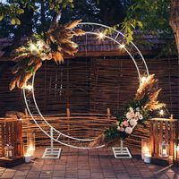 2.5M STELAŻ NA TŁO ŚLUBNE ŚCIANKA ŁUK ŚLUBNY BIAŁY