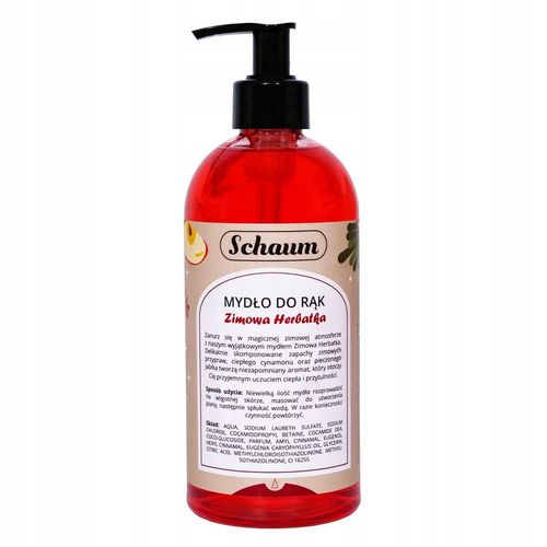 Mydło w płynie do rąk KREMOWE Wydajne Jabłko Cynamon Jesienne Zimowe 500ml na Arena.pl