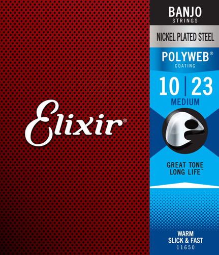 Elixir struny do banjo POLYWEB 10-10 na Arena.pl