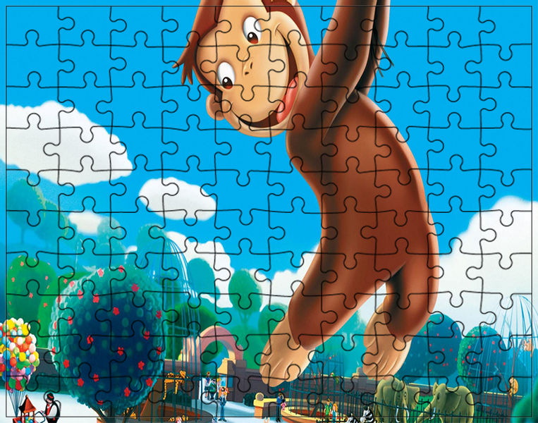 Puzzle Ciekawski George zdjęcie 1