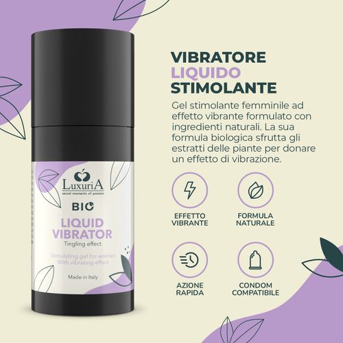 żel stymulujący luxuria bio liquid vibrator 15 ml intimateline na Arena.pl