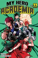 Akademia bohaterów shounen manga pełna akcji - Boku no Hero Academia Tom 22