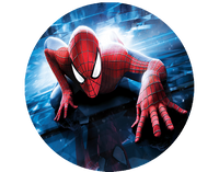 Opłatek na tort Spiderman