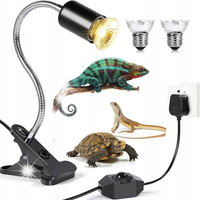 LAMPA GRZEWCZA TERRARIUM LAMPA ZWIERZĘTA AKWARIOWE GRZEWCZA E27 UVA UVB