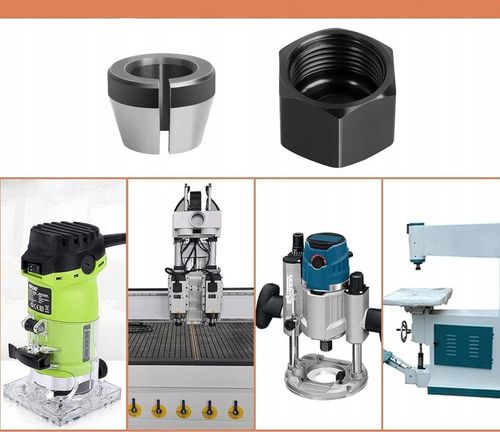 3 x TULEJA ,2xnakrętki /REDUKCJA 6 ,8 ,6,35mm na Arena.pl