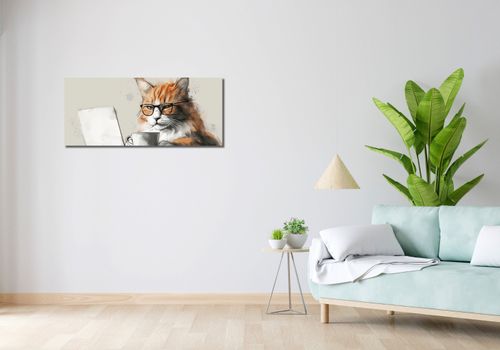 Obraz 100x40cm Nie przed Kawusią na Arena.pl