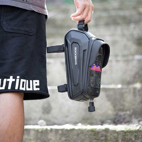 ROCKBROS SAKWA ROWEROWA TORBA NA RAMĘ PANCERNA Z POKROWCEM NA TELEFON 1,5L na Arena.pl