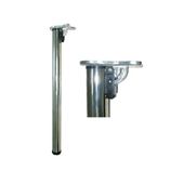 Noga składana chrom do blatu, półki, łóżka 820 mm