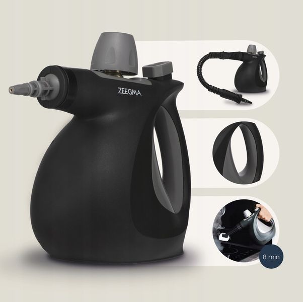 PAROWNICA na PLUSKWY Myjka Parowa Czyścik Okien Ciśnieniowy 1000W 3Bar zdjęcie 12