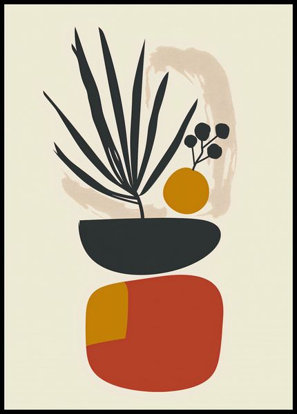 Plakat 67,5x95cm Botaniczny Wgląd zdjęcie 2