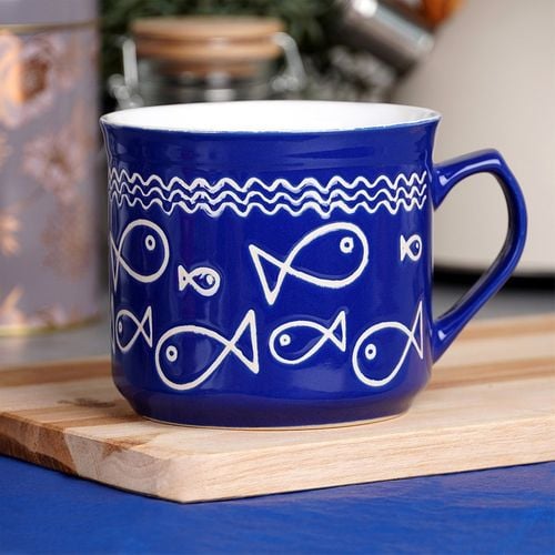 Kubek ceramiczny ryba 650 ml na Arena.pl