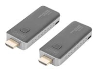 Digitus | Bezprzewodowy zestaw przedłużacza HDMI, 50 m | DS-55318