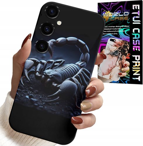 ETUI DO SAMSUNG GALAXY A05S - SKORPION, SKORPIONY + FOLIA HYDROŻELOWA na Arena.pl