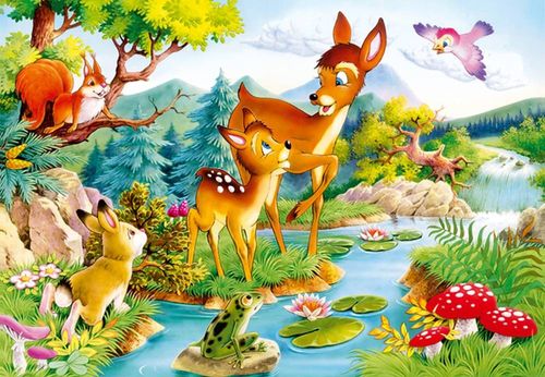 Puzzle 120el. little deer na Arena.pl