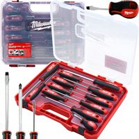 ZESTAW WKRĘTAKÓW ŚRUBOKRĘTÓW 12PCS PH + PZ WALIZKA MILWAUKEE