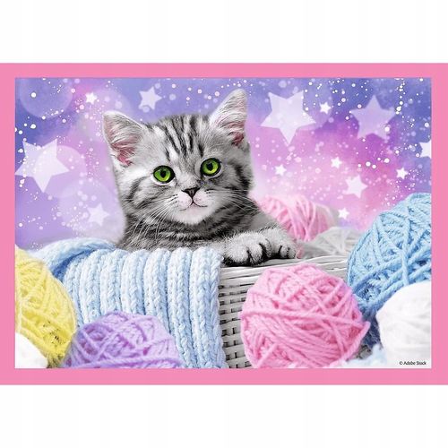 Puzzle 4W1 Zabawne Kotki 34396 na Arena.pl