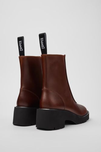 Botki CAMPER MILAH Bordowy R38 na Arena.pl