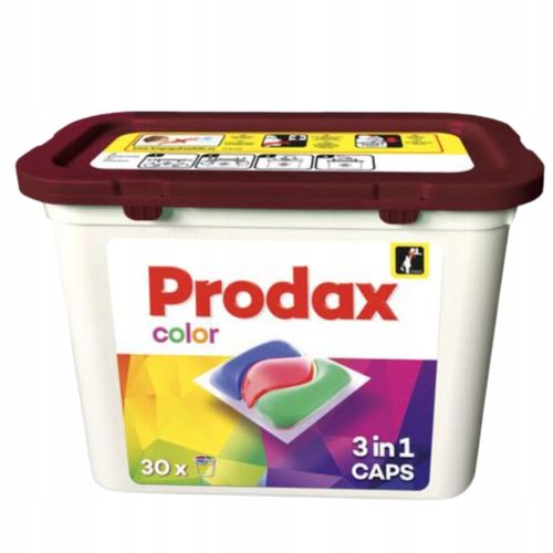 Prodax - niemieckie kapsułki do prania Prodax Color 3 w 1 do kolorów 30szt. na Arena.pl