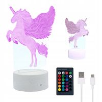 Lampka nocna wielokolorowy