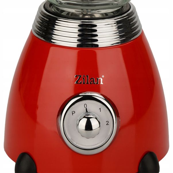 BLENDER KIELICHOWY CZERWONY 2 BIEGI PULSE RETRO 500W zdjęcie 9