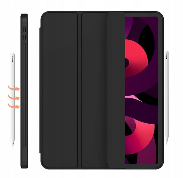 ETUI POKROWIEC CZARNY DO APPLE IPAD AIR 5 10.9'' 2022 A2589 A2591 A2588 zdjęcie 14