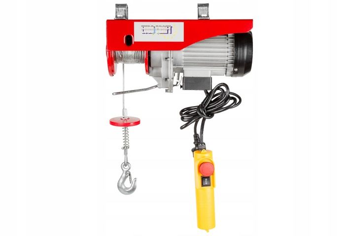 WYCIĄGARKA ELEKTRYCZNA WCIĄGARKA 800KG 2000W LINOW SUWNICA STEROWANA HJ207 zdjęcie 11