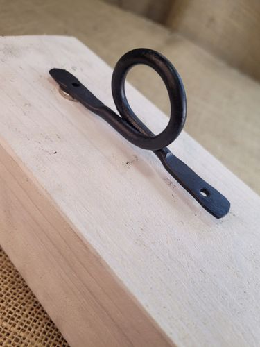 Hak obejma do drążków lub makram. Pętla 28 mm na Arena.pl