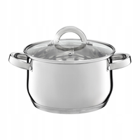 GARNEK nierdzewny Ambition BERRY 20cm 3,5L GAZ INDUKCJA z pokrywką 60800