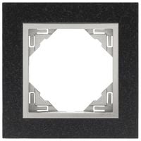 Efapel petra ramka 1-krotna granit aluminium 90910 tga