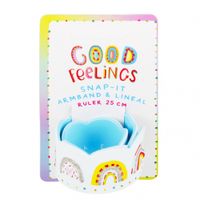 GOOD FEELINGS Zwijana linijka-bransoletka 25 cm