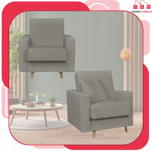 Zestaw mebli wypoczynkowy Rene wersalka kanapa fotele Bonell Family Meble na Arena.pl