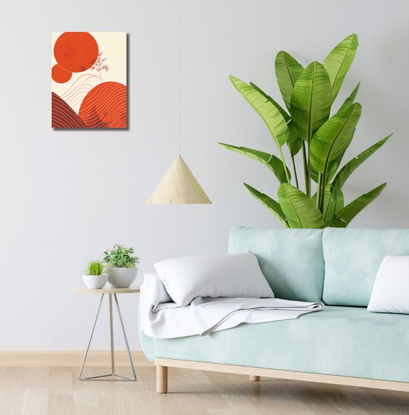 Obraz 30x40cm Ciepło Czerwieni zdjęcie 2