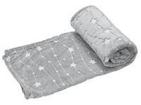 Koc świecący w ciemności 150x200 cm fluorescencyjny kocyk z motywem gwiazd