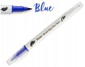 DWUSTRONNY PISAK PĘDZELKOWY DO KALIGRAFII BLUE PENTEL