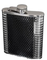 Elegancka Piersiówka Stal Nierdzewna 7 OZ W Czarnej Pudełku