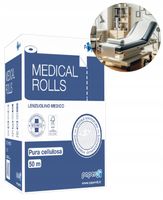 PODKŁADY MEDYCZNE prześcieradła kosmetyczne 60cm/50m karton 9 rolek PAPERDI