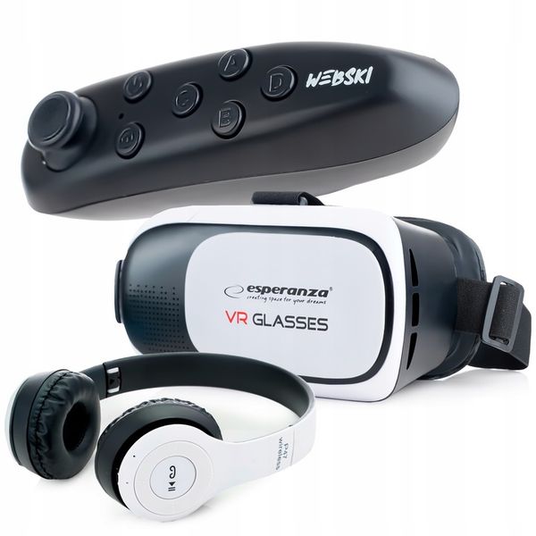 WIRTUALNA RZECZYWISTOŚĆ GOGLE 3D OKULARY VR PILOT zdjęcie 1