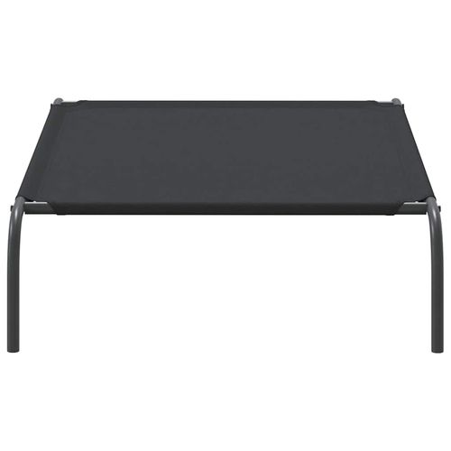 Podwyższone legowisko dla psa czarne 110x65x20 cm na Arena.pl