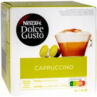 Kawa kapsułki NESCAFE DOLCE GUSTO CAPPUCCINO 16szt + GRATIS videobook