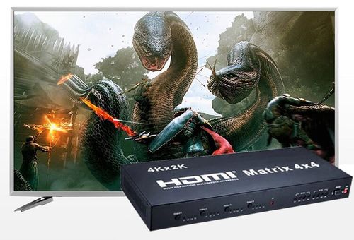 Matrix HDMI 4/4 Spacetronik SPH-M44 4K na Arena.pl