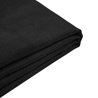 Wymienne obicie do łóżka 160 x 200 cm czarne FITOU